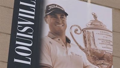 Louisville's newest Hometown Hero banner honors 2-time PGA champion Justin Thomas