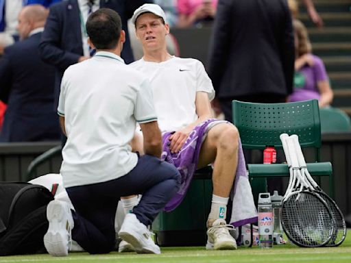 Daniil Medvedev beats Jannik Sinner at Wimbledon and faces defending champ Carlos Alcaraz next