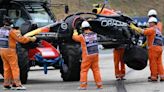 Sale Checo Pérez en la Q1 de la clasificación de Hungría tras choque