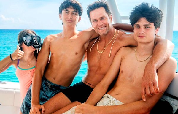 Tom Brady Shares Sweet Father's Day Message and Photos of 3 Kids: 'I Hope That I Can Give You All That My...