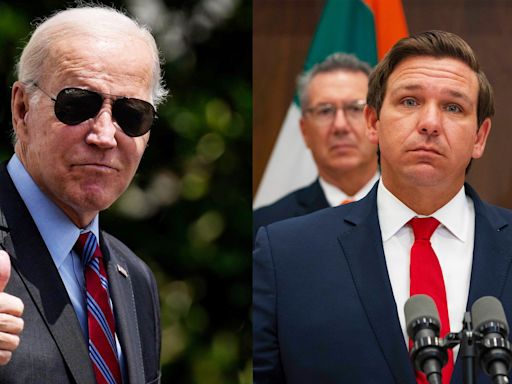 Biden campaign RUTHLESSLY trolls Ron DeSantis for 'kissing' Trump's ring while we CACKLE