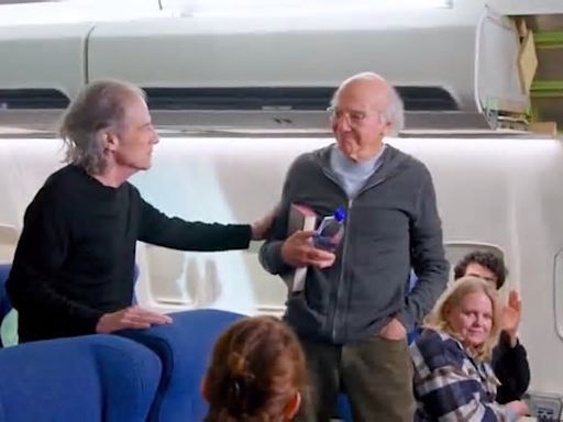 An Emotional Larry David Can Barely Watch Richard Lewis Thank ‘Curb’ Crew On Last Day Of Filming (Video)