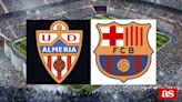 Almería vs Barcelona: estadísticas previas y datos en directo | LaLiga EA Sports 2023/2024