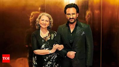 Sharmila Tagore reflects on being 'absent' during Saif Ali Khan's growing up years: says, "I made a few mistakes” | Hindi Movie News - Times of India