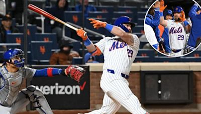 DJ Stewart’s three-run homer propels Mets past Cubs