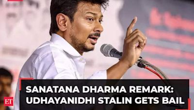 Sanatana Dharma Remark: Bengaluru court grants bail to Udhayanidhi Stalin; adjourns matter to August 8