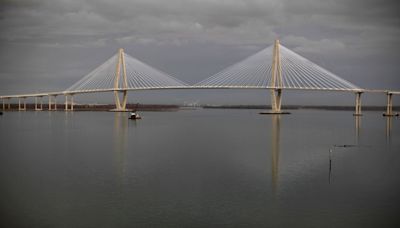 ‘Out of control’ container ship forces Charleston bridge closure