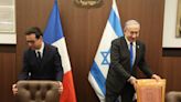 Nuevo canciller de Francia pide cese del fuego en visita a Israel