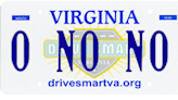 Rejected license plates: Virginia DMV shares what personalized plates it will deny