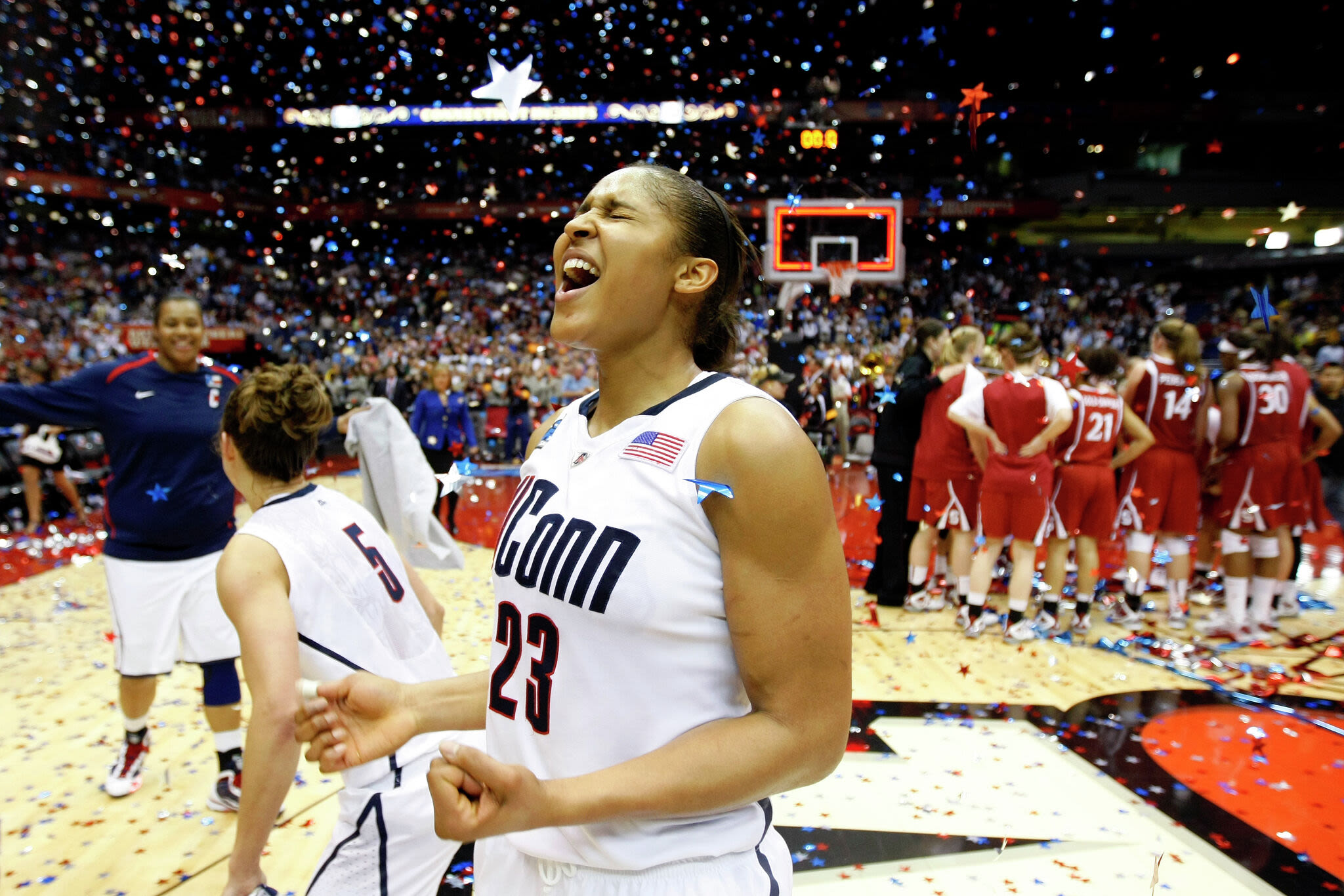 UConn women's basketball legend Maya Moore inducted in Women's Basketball Hall of Fame