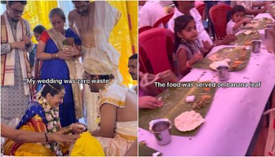 Bengaluru bride documents zero-waste wedding as she ‘celebrates with Mother Earth’. Watch
