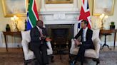 Sunak and Ramaphosa agree need for ‘next level’ UK-South Africa links