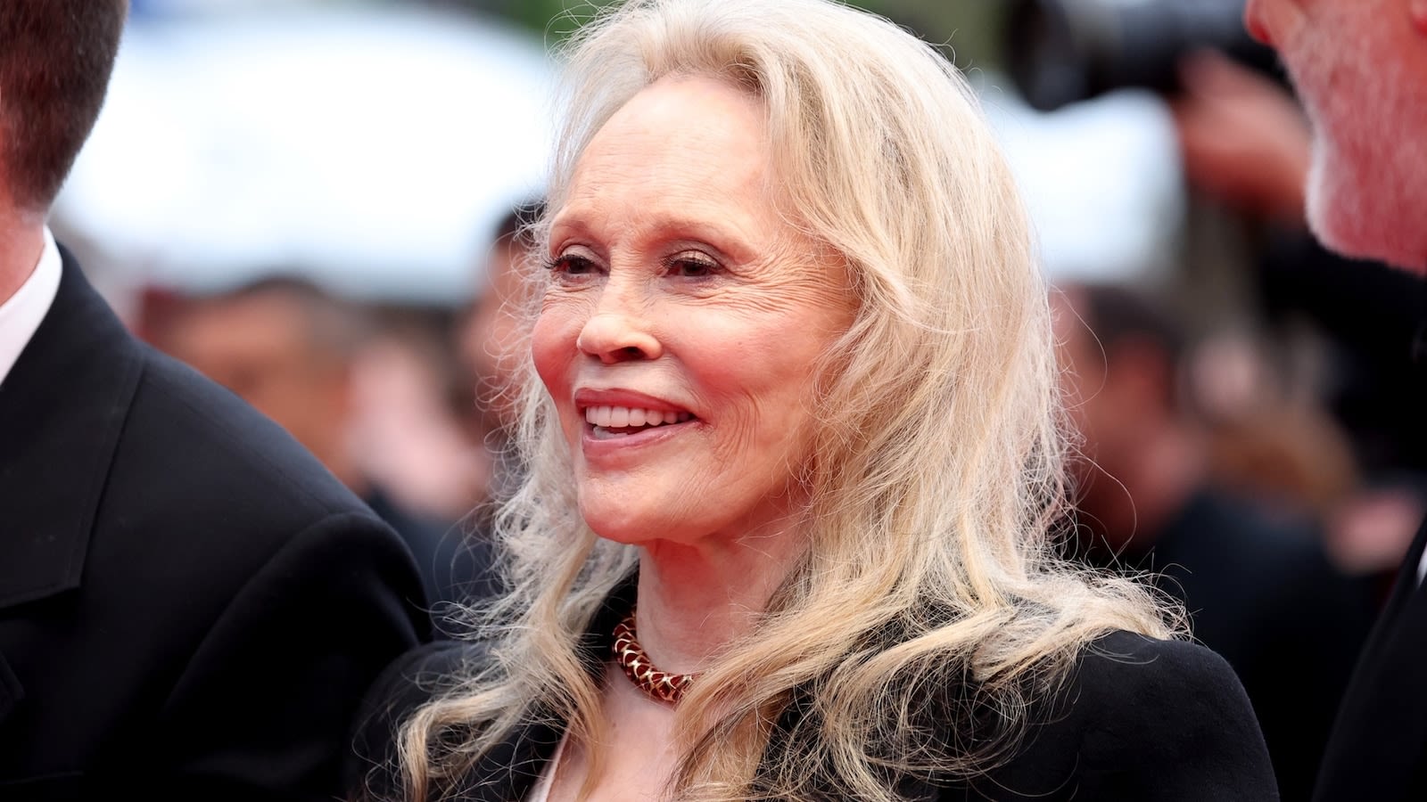 Faye Dunaway and her son hit the 2024 Cannes Film Festival red carpet