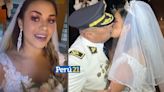 ‘Clavito’ dijo SÍ a Andrea Fonseca tras siete años juntos en íntima boda religiosa
