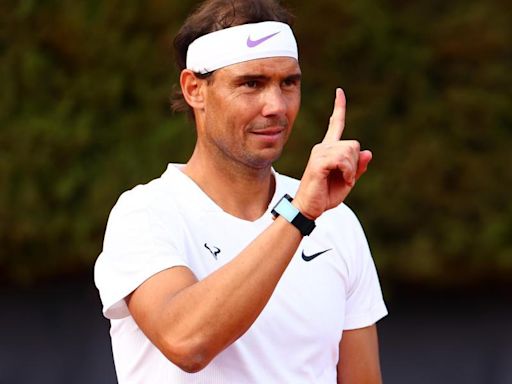 Nadal deja a todos boquiabiertos con lo que hizo en su último entrenamiento en Roma