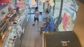 San Jose: Man arrested after punching through ice cream store window, covering child in glass