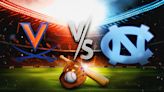 Virginia North Carolina College World Series prediction, odds, pick