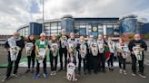 Pro-Palestine protest takes place before Scotland v Israel women’s match