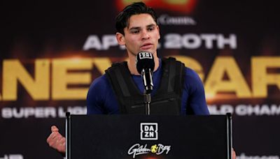 Ryan Garcia misses weight ahead of fight with Devin Haney, ineligible to win WBC junior welterweight title