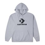 CONVERSE LARGE LOGO STAR CHEVRON HOODIE 連帽上衣 長袖上衣 男女 灰色 10024915-A03