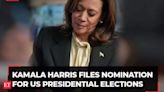 US Presidential Elections 2024: Kamala Harris files nomination