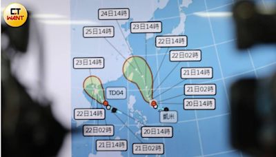 凱米估明深夜登陸 伴隨行星尺度西南氣流「4地雨量恐破1800毫米」