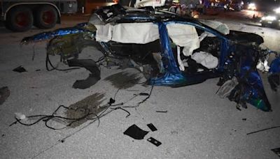 Port Charlotte man involved in 130 mph chase and crash that tore a car in half in Central Florida