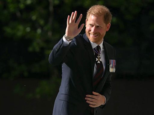 Royal news – live: Prince Harry arrives at St Paul’s alone after King Charles snubs event for garden party