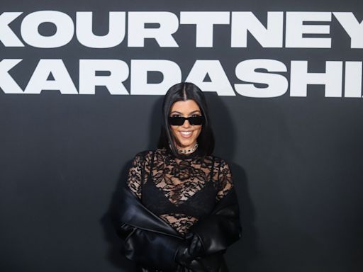 I'm not in a rush to regain my figure, says Kourtney Kardashian