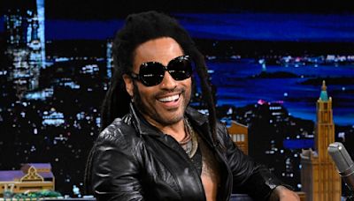 Lenny Kravitz explains why he works out in full rockstar attire