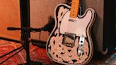Fender honours the late outlaw country icon Waylon Jennings with a meticulous $25,000 Custom Shop replica of his leather-covered ’54 Telecaster