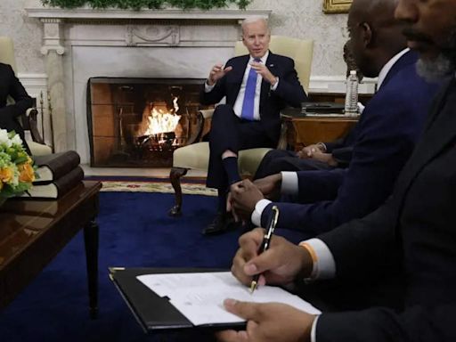 Will Joe Biden resign to pave way for Kamala Harris? Democrats have these three options - The Economic Times