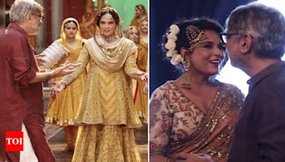 Richa Chadha thanks the crew who ‘beautified’ her in Sanjay Leela Bhansali's period drama Heeramandi; Manisha Koirala reacts | Hindi Movie News - Times of India