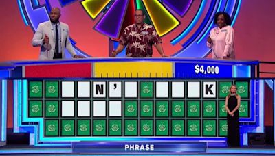 'Wheel of Fortune' contestant unaware he gave wrong answer, celebrates win until Pat Sajak steps in