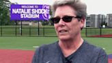 UCA surprises softball pioneer with stadium dedication