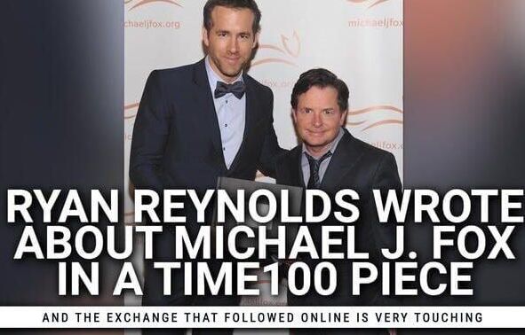 Ryan Reynolds Posts Touching Tribute To Michael J. Fox
