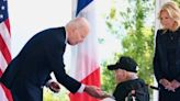 Biden warns democracy 'at risk' as leaders mark D-Day