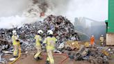 Un incendio en una empresa de reciclaje en Legutio (Álava) obliga a los vecinos a confinarse en sus casas
