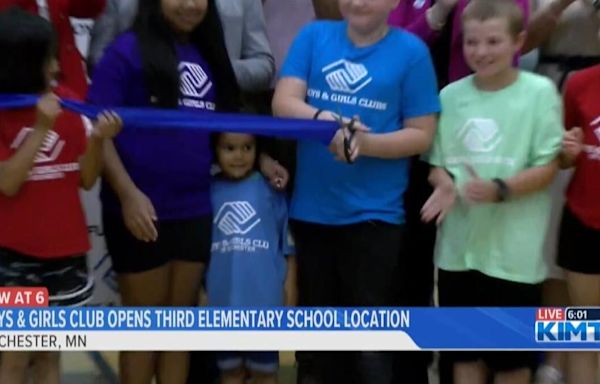 Boys & Girls Club expands into third Rochester elementary school as kids continue to sit on waitlists