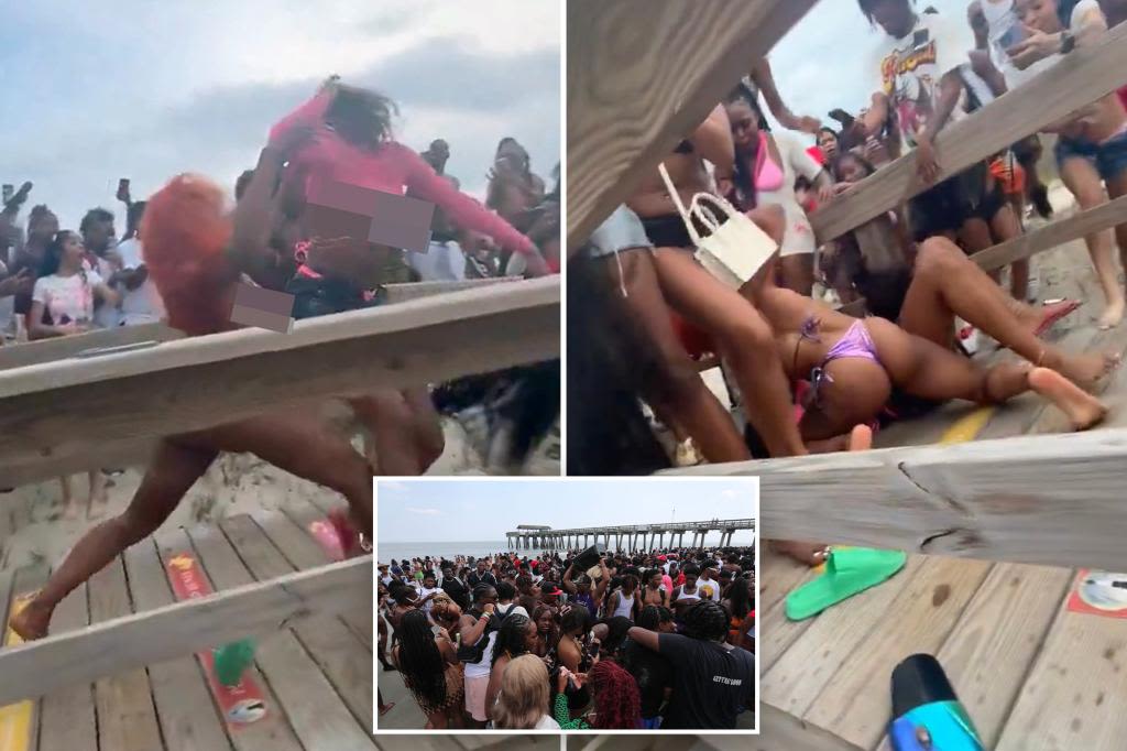 54 spring breakers arrested in Savannah bash amid booze-soaked brawls, beach flooded with trash