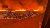 Iceland volcano lava missing town for now, flight impact unlikely