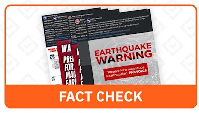 FACT CHECK: Post warning of strong earthquake links to shopping site