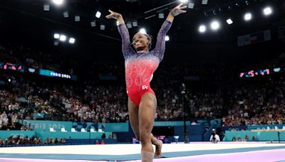 Here’s Why Simone Biles Made A Lengthy Salute To Judges After Her Floor Routine—Following Beam Penalty