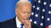 US President Joe Biden pulls out of speech after Covid test