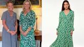 Get Duchess Sophie's green floral midi dress style for £36 at Debenhams