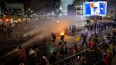 Police and protesters clash in Tel Aviv as rallies across Israel demand Gaza ceasefire