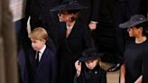 Prince George, Princess Charlotte Solemnly Walk Behind Queen Elizabeth's Coffin