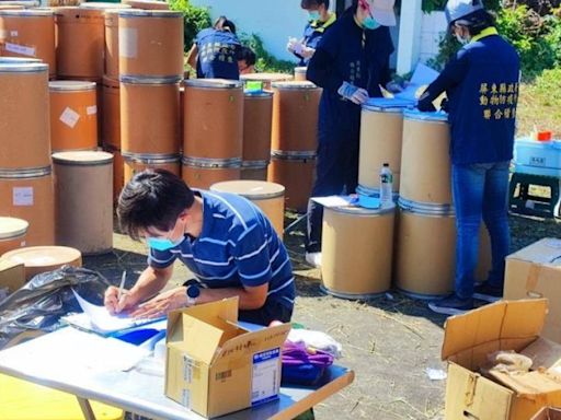 屏東7旬老翁再度非法販動物用藥遭起訴 6公噸原料遭查獲