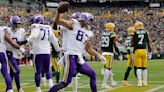 Cousins throws 2 TD passes before leaving with injury in Vikings' 24-10 victory over Packers