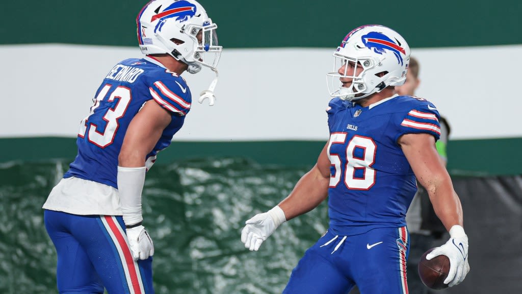 Bills' Terrel Bernard excited to have Matt Milano back at minicamp just like you